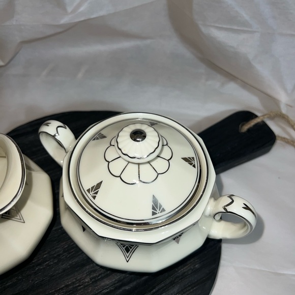 Vintage Community China Deauville Creamer & Sugar Bowl Set/1930s/RARE FIND - Picture 2 of 7